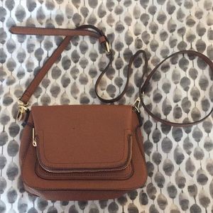 Cognac Colored Cross Body